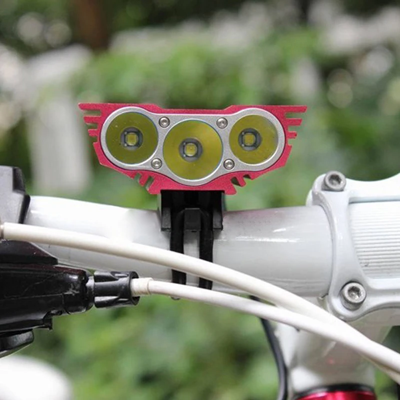 Cheap Bicycle Light 4800MAH Battery Headlight LED Bike Flashlight Cycling Equipment MTB Bicycle Accessories 0