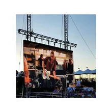 Супер производительность HD P4.81 SMD 500*500 мм литье под давлением алюминиевый шкаф Прокат водонепроницаемый напольный светодиодный дисплей для светодиодной видеостены