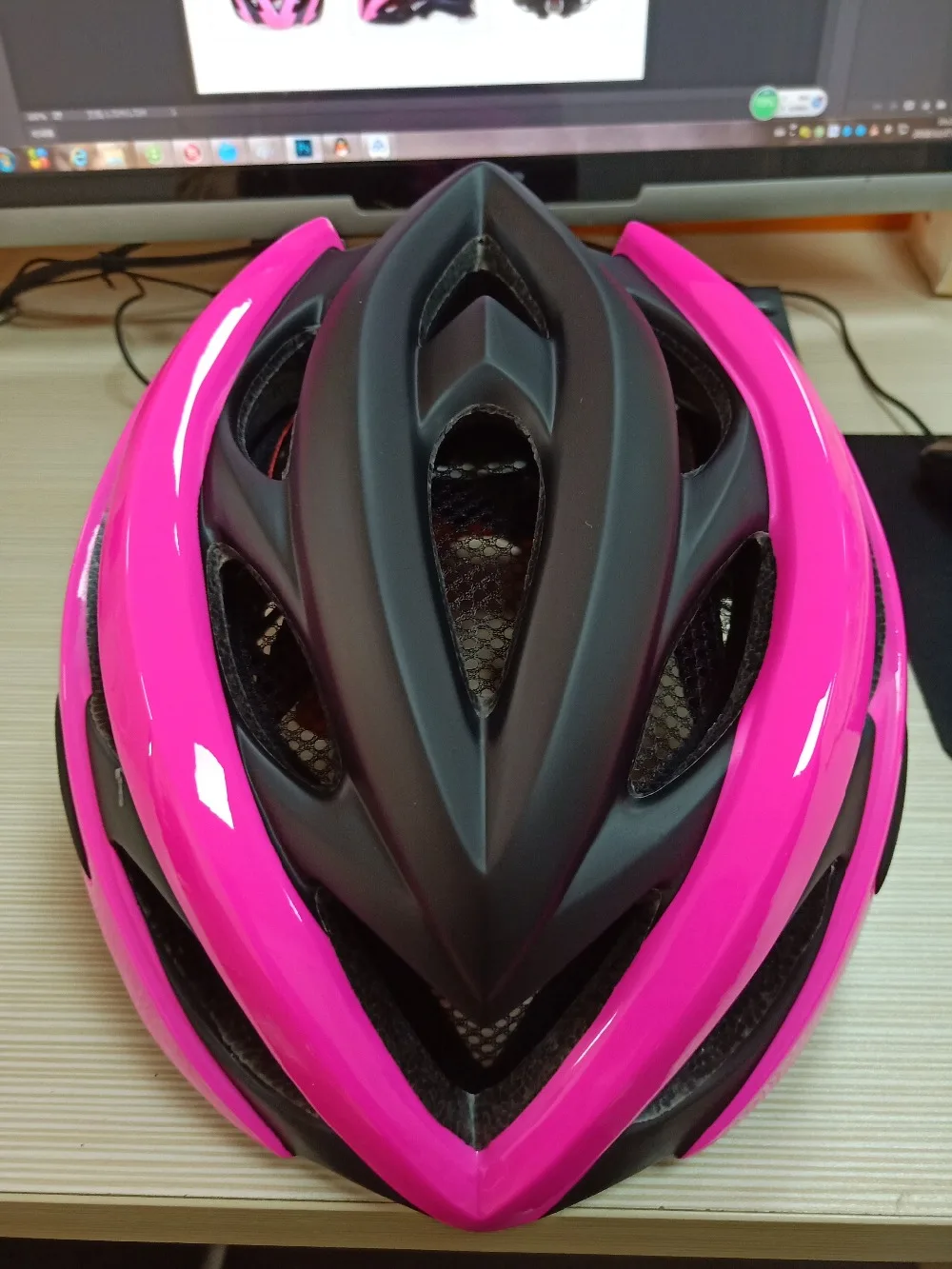 Розовый матовый велосипедный шлем в форме велосипеда шлем casco bicicleta hombre MTB спортивный защитный шлем CE casco ciclismo