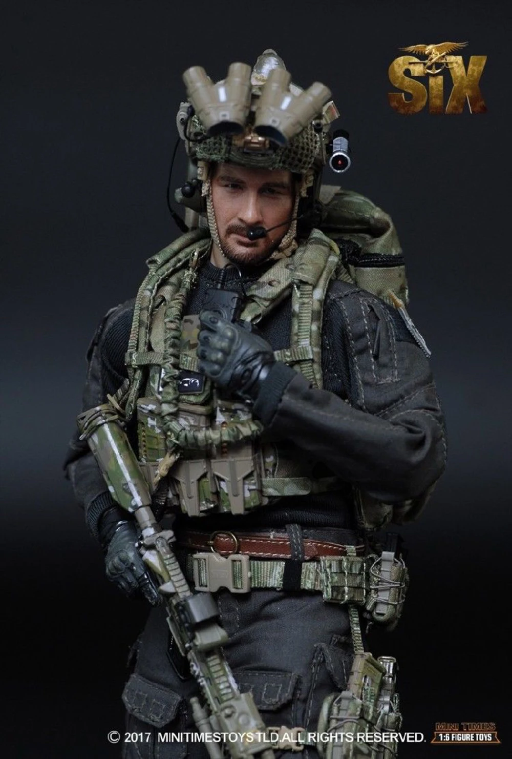 Коллекция игрушек Mini times, MT-M008 1/6, команда SEAL Team Six Solider, Мужская фигурка, полный набор
