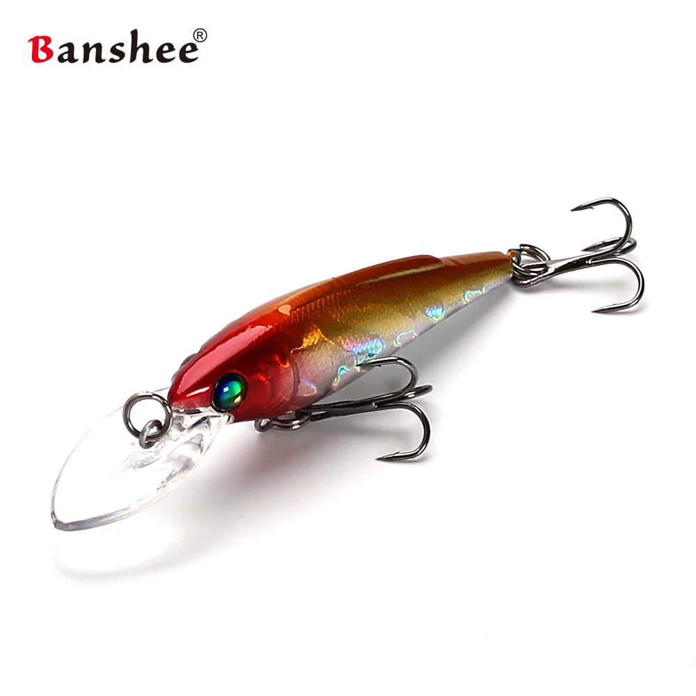 Banshee 1 шт. рыболовные приманки K223 разные цвета гольян искусственная жесткая