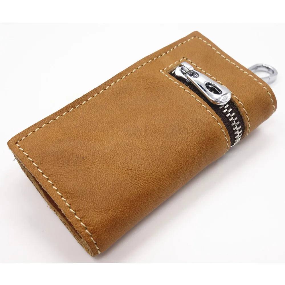 Buy Genuine Leather Car Key Wallets Men Key Holder