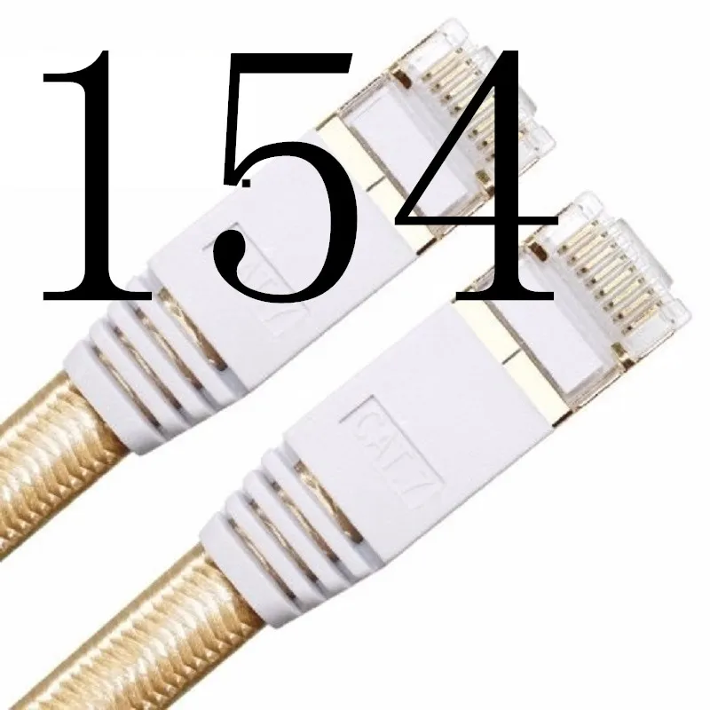 

MEIBAI 2018 WS CAT6A Flat Ethernet Cable Networking Ethernet Patch Cord LAN Cable CAT6A 154#