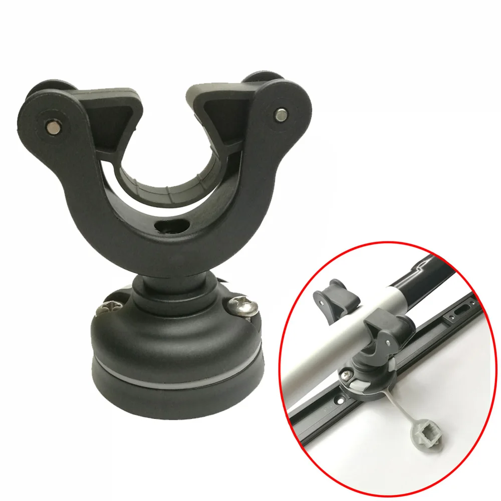 

Canoe Kayak Paddle Holder Clip Oars Grip Set with Round Mount Clip DIY Hardware