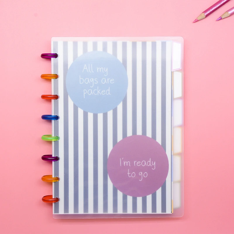 Us 10 28 14 Off Fromthenon Discs Ring Bound Happy Planner Bullet Journals A5b6 Spiral Notebookr Diary With Flower Blank Paper Refill Stationery In Us 10 28 14 Off Fromthenon Discs Ring Bound Happy Planner Bullet Journals A5b6 Spiral Notebookr Diary With Flower Blank Paper Refill Stationery In