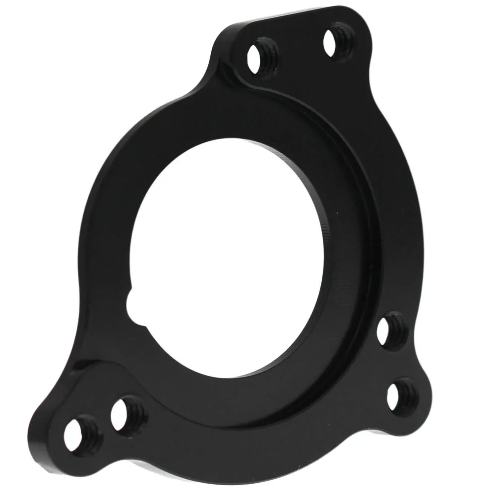 Discount MTB bike chain guide Adaptor BB mount Adapter for ISCG or ISCG05 to E-type Bottom Bracket Device Catcher Bashguard MRP Screws 5