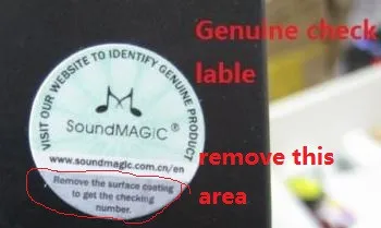 Soundmagic e10 isolamento de ruído in-ear fones