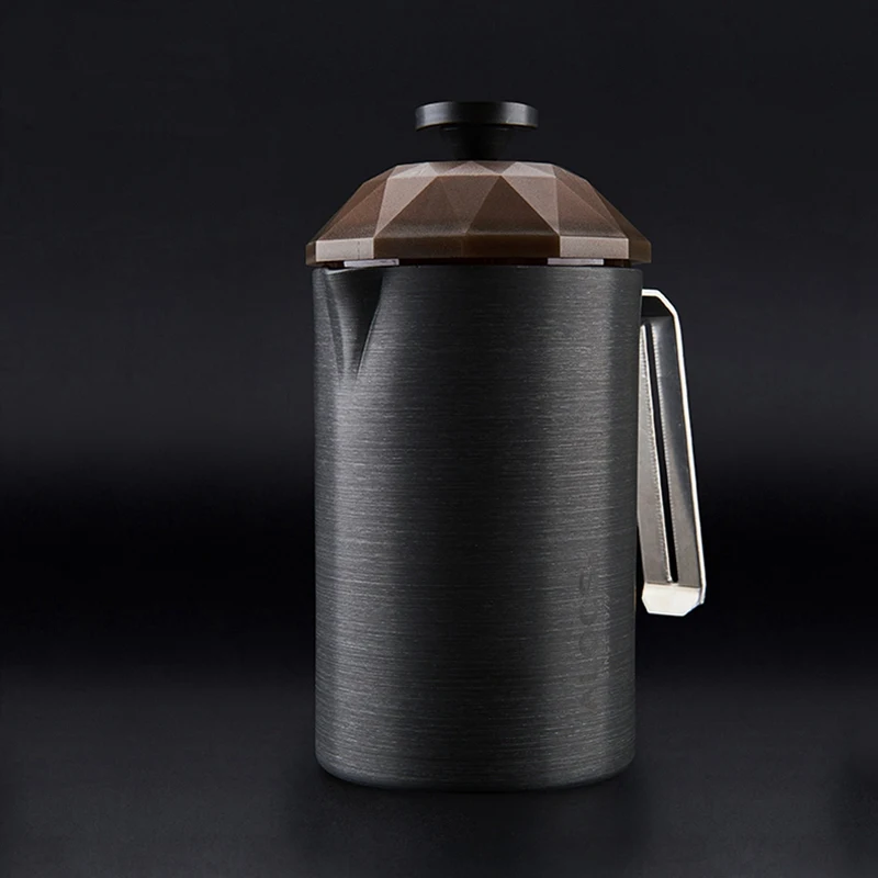 Alocs Kw-K25 Outdoor Camping Travel Coffee Pot Coffee Cup French Filter Coffee Pot Teapot Household Portable Law Press Hand Co