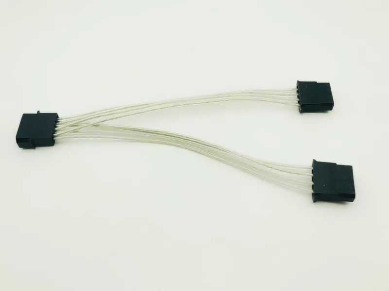 Кабель адаптер Molex с 4 контактным разъемом 2 портовым кабель переходник для