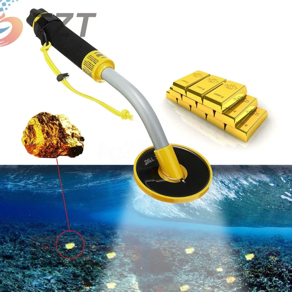 

2018 30M Underwater Pulse Induction Metal Detector Pinpointer Probe Gold Hunter Tool