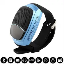 Multi-Function Sport Smart Watch B90 Bluetooth Speaker Hands-free Call TF Card Playing FM Radio Self-timer Wireless Speakers