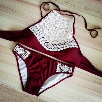 

2018 European and American explosion models sexy backless high elasticity bikini sale The new is tight and durable cute bikinis