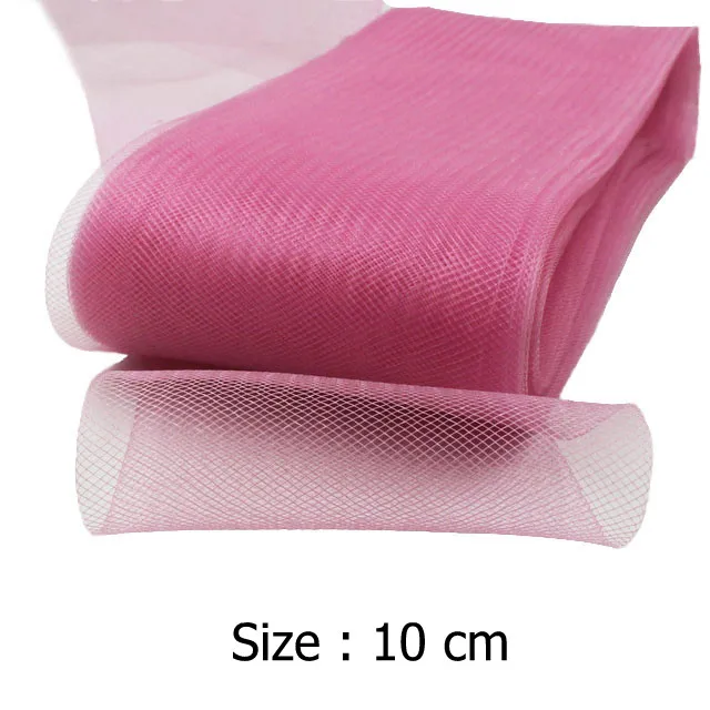[IuBuFiGo] 4 &quot(10 см) сетка из конского волоса кринолин Millinery Обрезка 100 Ярд/лот #31