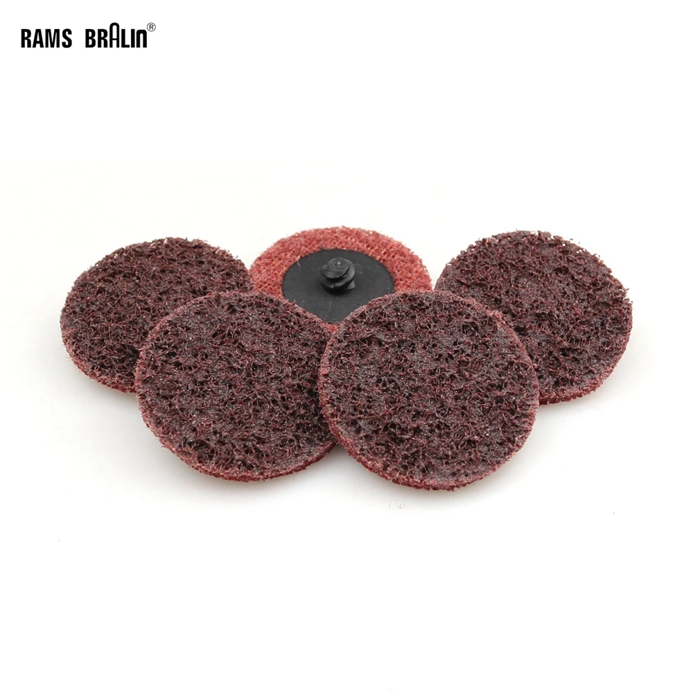 

20 pieces 2" Non-woven Roloc Sanding Disc Coarse to Fine Quick Change Surface Conditioning Disc