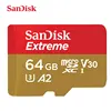 SanDisk Extreme Micro SD Memory Card 512GB 400GB 256GB 128GB 64GB/32GB microSDXC A2/microSDHC A1 UHS-I U3 UHD 3D 4K Video Card