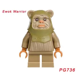 Одной продажи Ewok воин с лук и стрелы строительные блоки Звездные войны 75097 Звездные войны Адвент-Календарь набора кирпич игрушки для детей