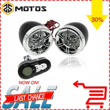 ZS MOTOS Motorcycle Mutilmedia MP3 Player Speakers Audio FM Radio Security Alarm Wireless bluetooth Remote with USB SD Slot
