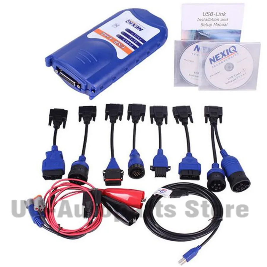 125032 USB Link Diesel Heavy Duty Truck Diagnostic Tool +Software DHL