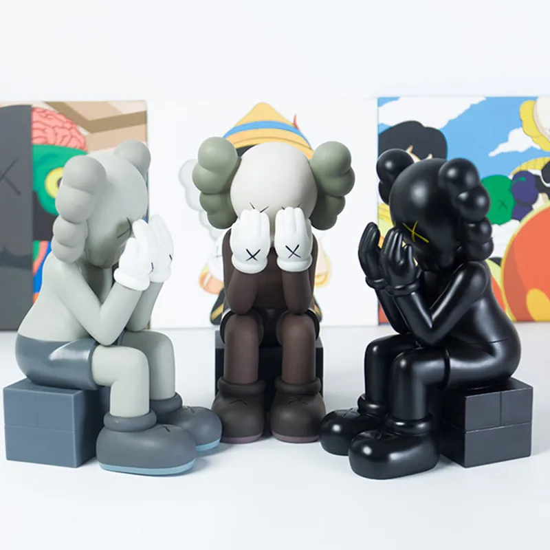 Kaws Companion Passing Through Open Edition Figure With Orginal Box PVC Doll