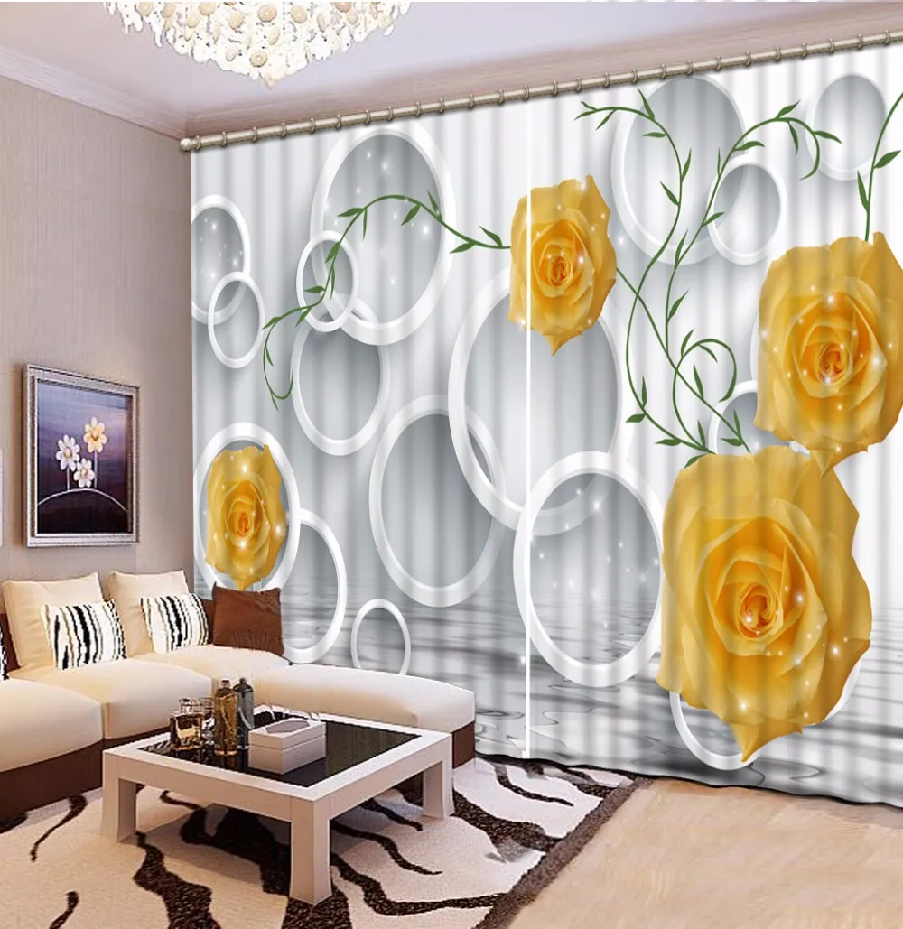 Personalizar Cortinas 3d Flores C Rculo De Bambu Porta Cortinas Da Personalizar Cortinas 3d Flores C Rculo De Bambu Porta Cortinas Da