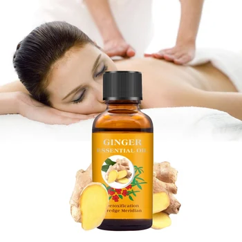 

Body Ginger Massage Essential Oil Essence Relieving Fatigue Dredging Channel Scraping Foot Bath Essential Oil Maquiagem