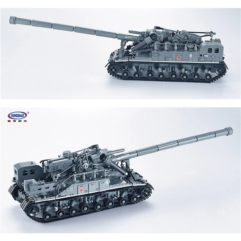 XingBao, 06001, 1389 шт, серия военного оружия, набор танков T92, строительные блоки, кирпичи, Сборная модель бронированного автомобиля, детские игрушки