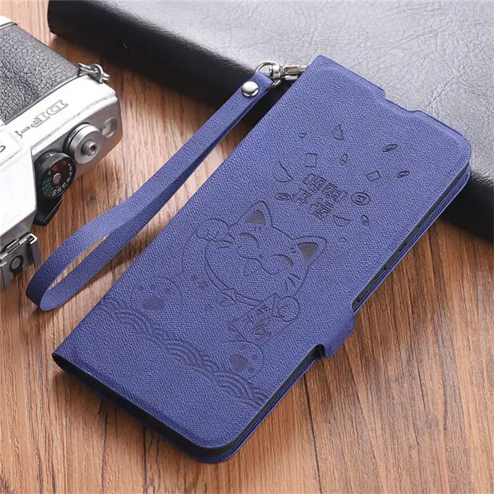 Redmi Note 7 чехол-накладка Redmi 7A откидной Чехол-кошелек с подставкой для Xiaomi Redmi 7A Note 7 Pro Чехол 3D тиснение кожаный чехол для телефона, Capa - Цвет: 1