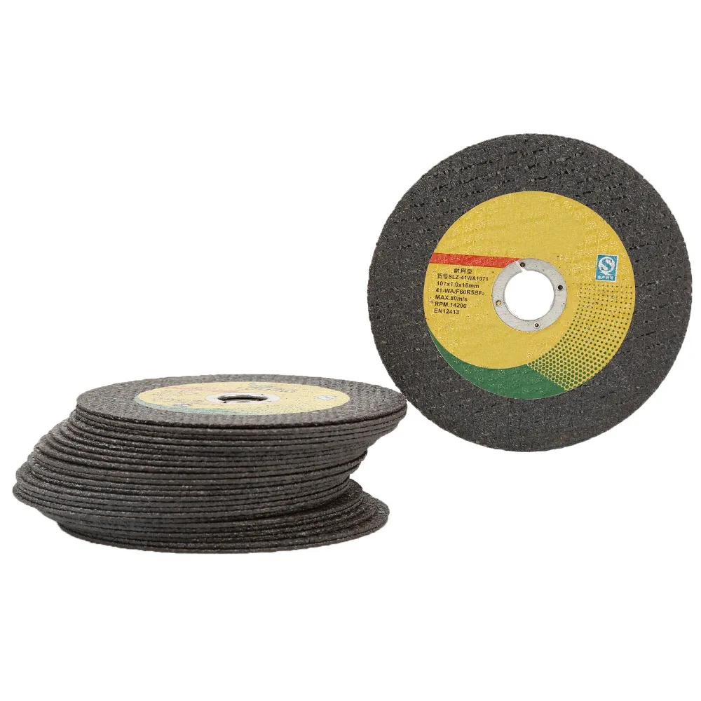 Resin Cutting Disc Stainless Steel  Cutter Grinding Wheels Abrasive Disc 107mm 
