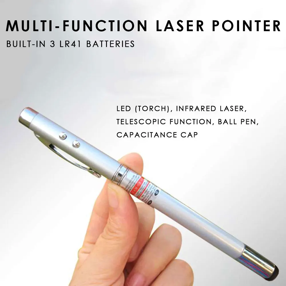 Pointer Pen Electronic 14.8cm Laser Multifunctional Office Notebook
