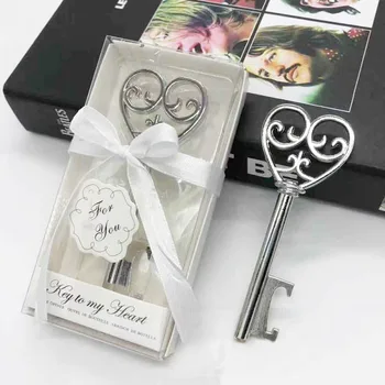 

Love in My Heart Bottle Opener Stainless Steel Wedding Party Return Gift Souvenirs for Guests Kitchen Tools Table Decor Favors