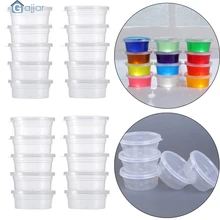 Горячее предложение! Распродажа! Кухня 20 шт слизи контейнеры для хранения пены мяч стаканы для хранения контейнеры с крышками дропшиппинг july7