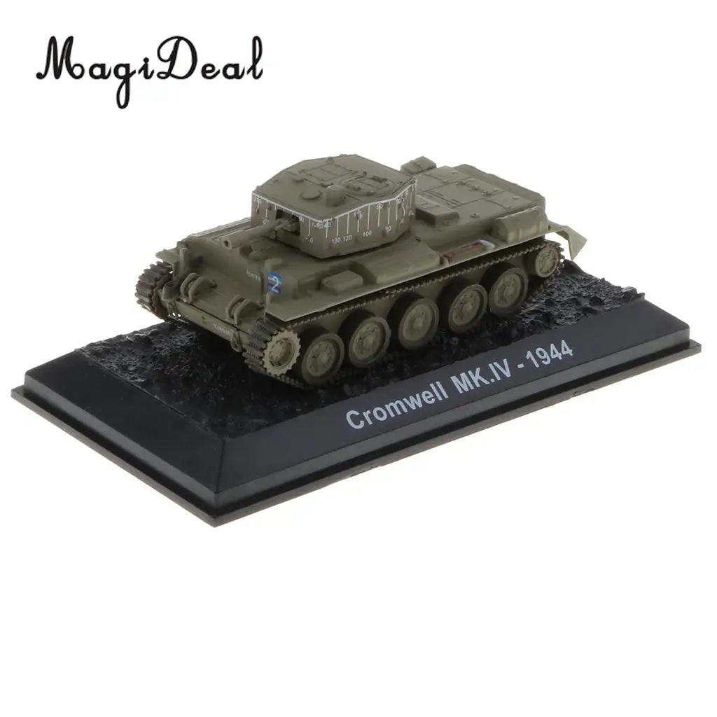 

British Military Armor Tank, 1/72 Scale Military Deicast Model Kit Tank CROMWELL 1 MK.IV - 1944