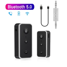 Bluetooth передатчик беспроводной адаптер аудио 3,5 мм AUX Стерео Наушники Bluetooth приемник 5,0 адаптер передатчик для MP3 автомобиля
