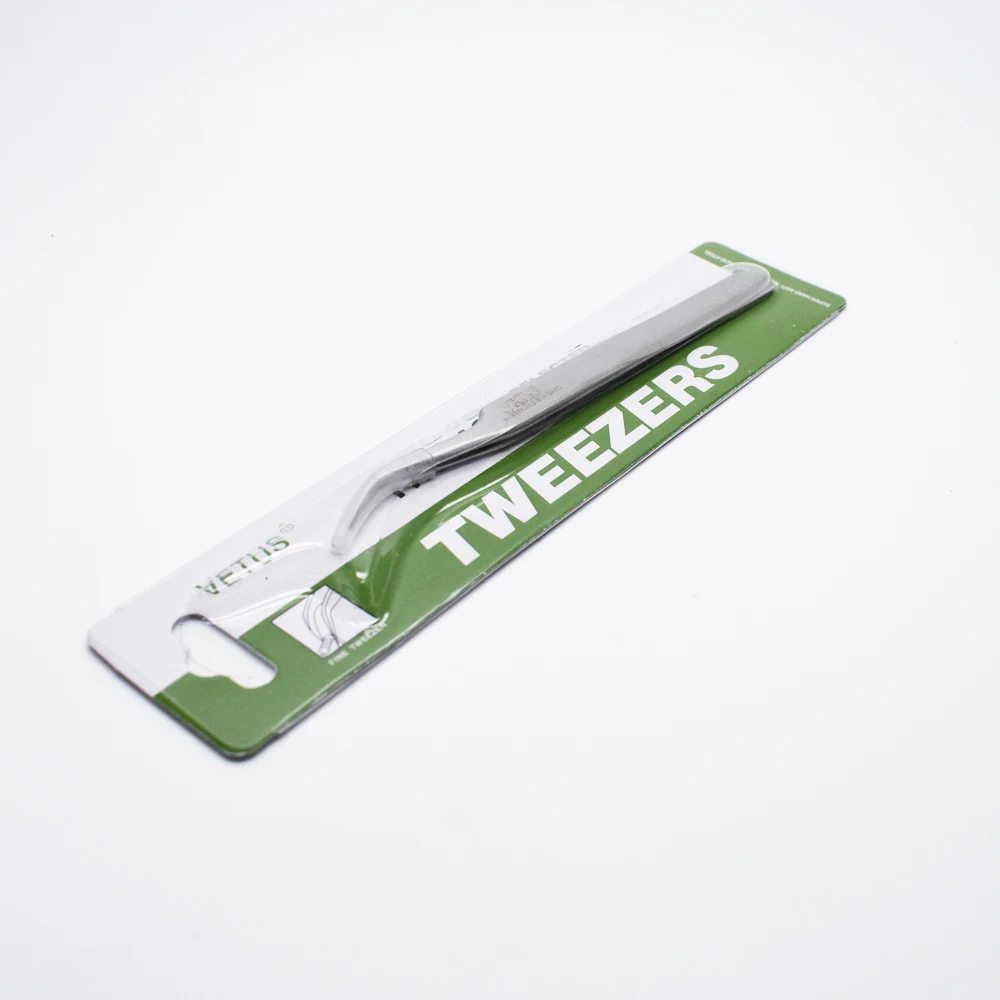 1pc TS-10 Stainless Steel Vetus Tweezers Precision Diy Hand Tools