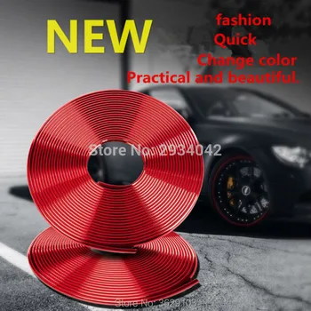 

8m car-styling upgrade plating contour decorative adhesive paste for Porsche cayenne macan 911 panamera 997 996 918 955