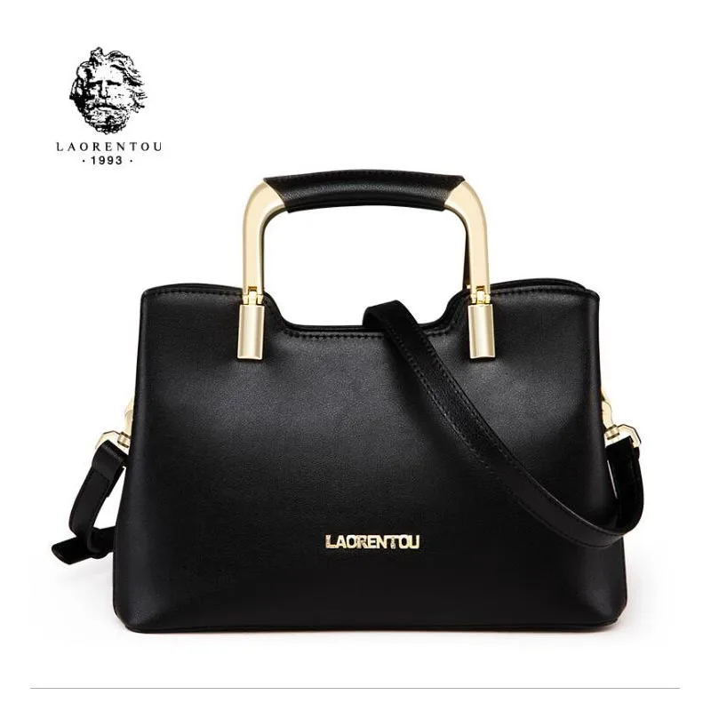 

LAORENTOU high quality fashion luxury brand 2018 new shoulder bag female bag Messenger bag genuine leather bag counter, women's