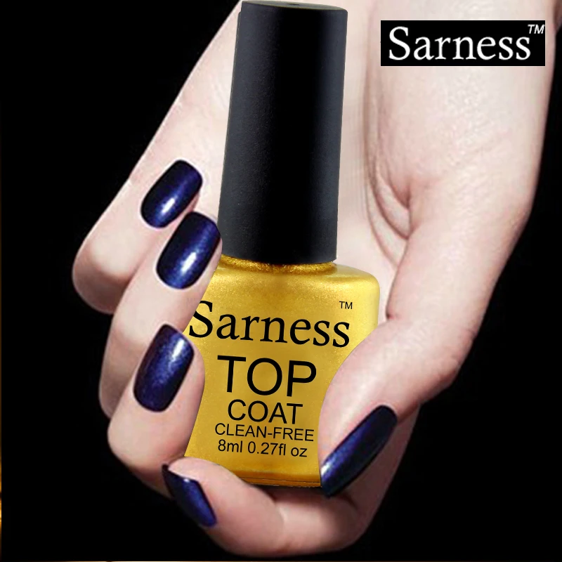 Semi Permanent Lucky Nail Gel Vernis Glitter Top Coat and Base Coat