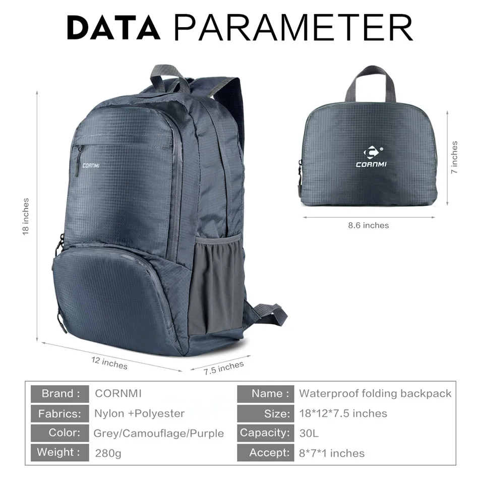 Lightweight Folding bag Sport Bag Gym Running Hiking backpacks Training Backpack 30L Waterproof Backpack Folding Bag Lightweight Folding bag Sport Bag Gym Running Hiking backpacks Training Backpack 30L Waterproof Backpack Folding Bag