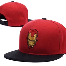 Бейсбольные кепки для взрослых с вышивкой «Железный человек», «мстители», «Железный человек», «хип-хоп», «Бэтмен», «Супермен», кепки для пары