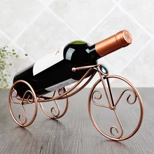XXXG/украшения для винных шкафов европейский модный классический, в ретро стиле железо вино, полка для хранения винна трицикл гостиная кованого железа винная рама