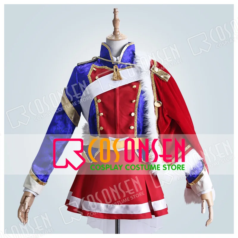 Shoujo Kageki Revue Starlight Aijo Karen униформа косплей костюм полный набор все размеры Косплей ONSEN взрослый костюм