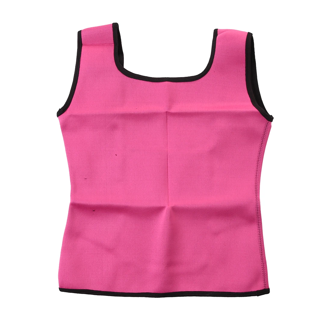 Новое поступление, Женский неопреновый корректирующий пояс для похудения, приталенный тренировочный жилет, рубашка, широкие пояса - Цвет: rose