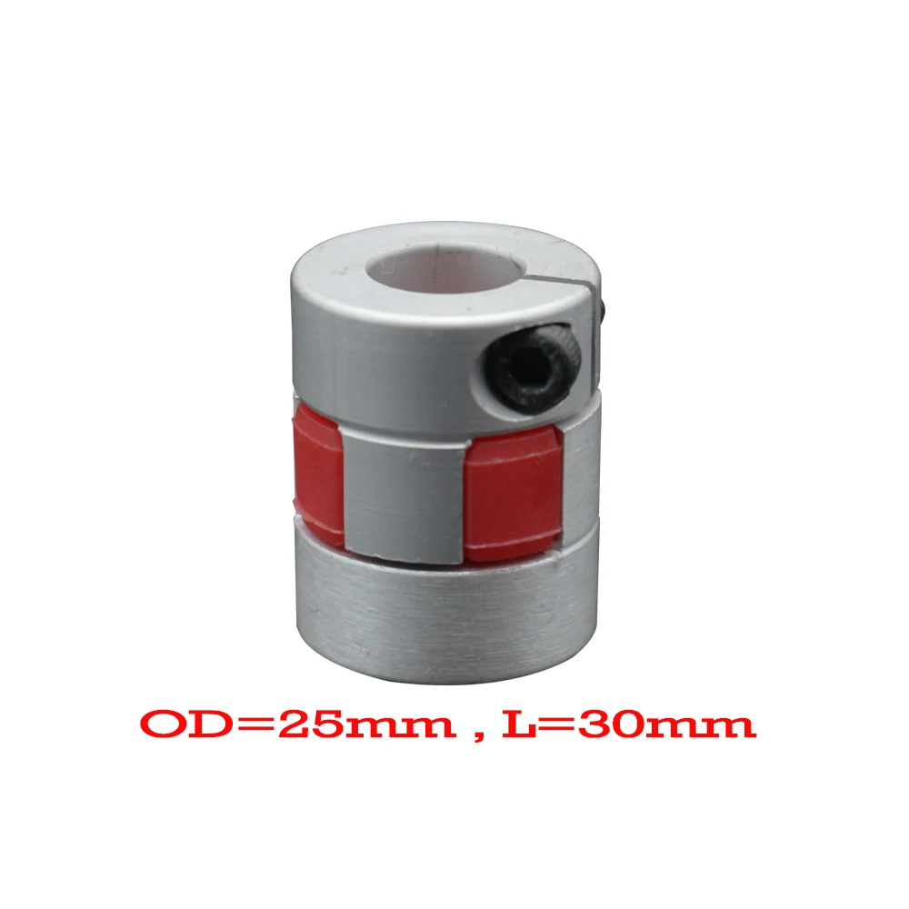 Hot sale 1pc XB Coupler Aluminium Plum Flexible Shaft Coupling D25L30 Motor Connector |