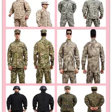 Высокое качество Камуфляжный костюм наборы армейская Военная Униформа Боевая авиационная Униформа-куртка и брюки, игра армейская форма
