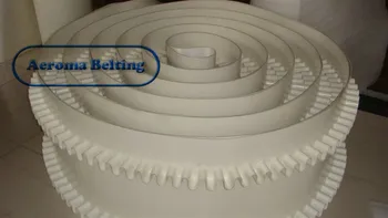 

White food grade PVC conveyor belt corrugated sidewalls coveyor belt with cleats profiles
