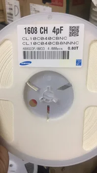 

New and original CL10C040CB8NNNC 4pF 50V C0G 0.25pF SMD 0603 capacitance
