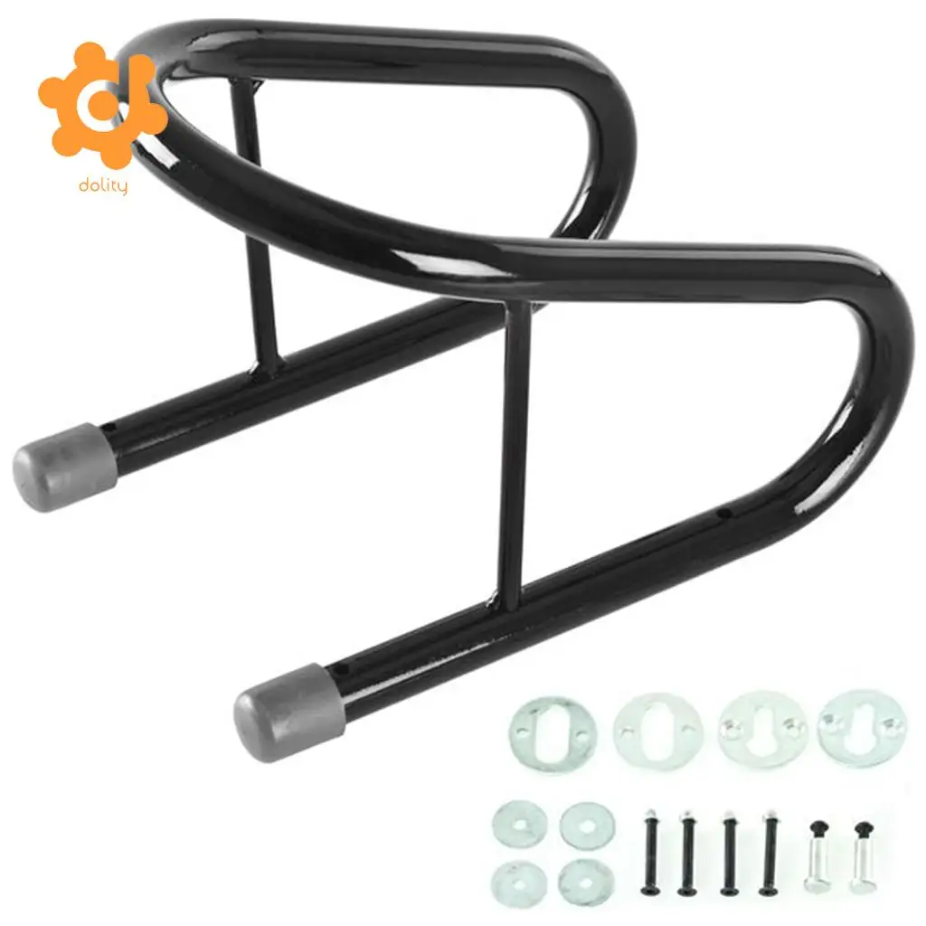 Motorcycle Wheel Chock Kit 5.5' for Scooter Bike Stand Trailer Truck Mount