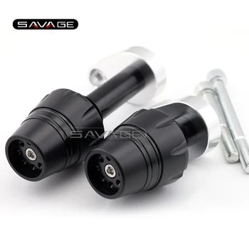 

For KAWASAKI KLE650 Versys 2007-2014 Black Motorcycle Accessories Frame Sliders Crash Protector Bobbins Falling Protection