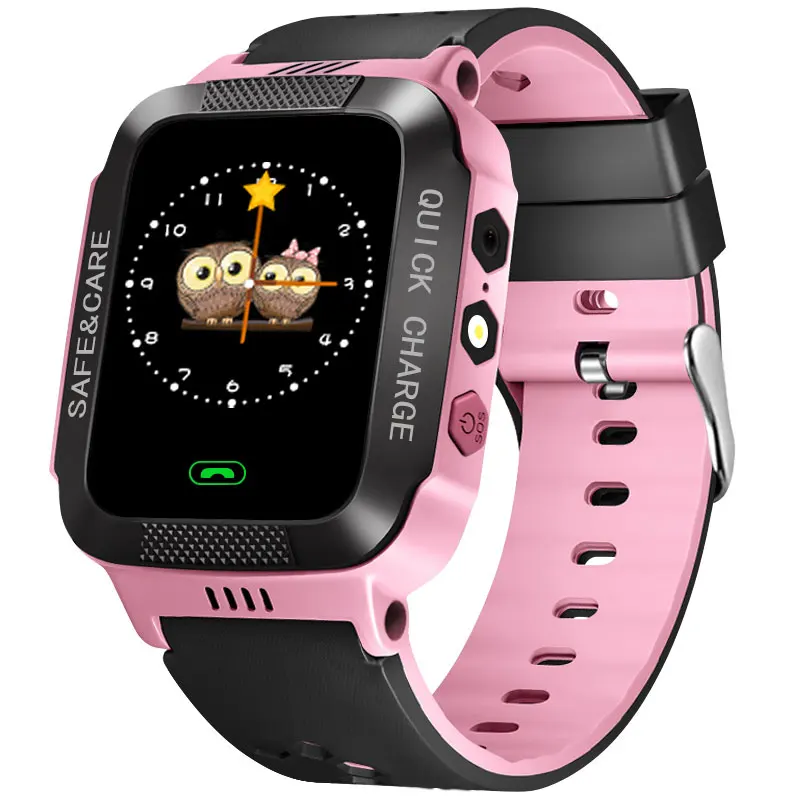 Smart Wristwatch Waterproof Kids Watch Baby Safe Watches SIM Call Anti lost SOS Call Flashlight Gift for Children Alarm Clock
