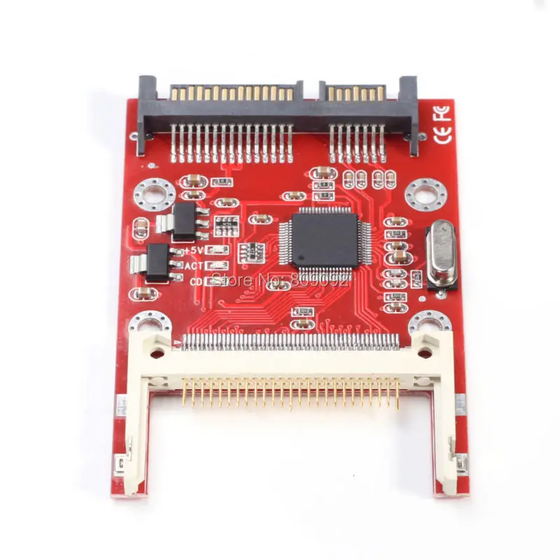 CF TO Sata конвертер Compact Flash Merory карта до 2 5 22Pin адаптер Serial ATA HDD жесткий диск карта|cf to